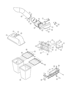 Part Location Diagram of 783-05183 MTD Baffle